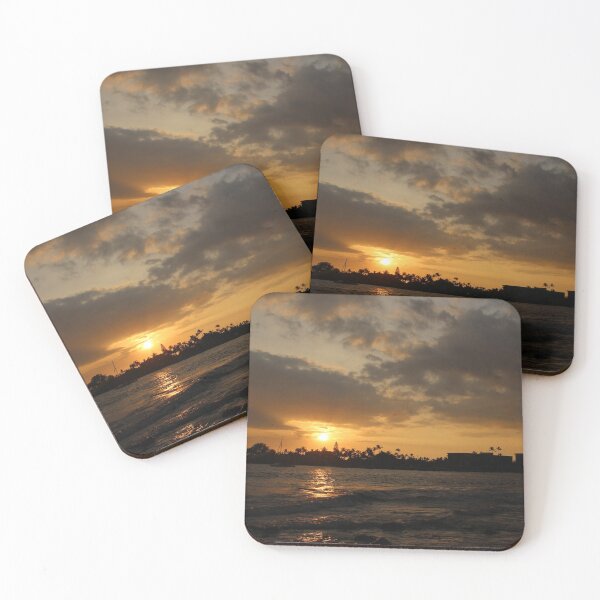 Item preview, Hawaii Sunset with Palm Trees designed and sold by Cardinal Designs.