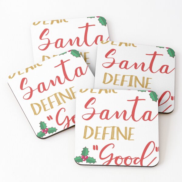 Item preview, Dear Santa Define Good T-Shirt Christmas Gift Tee designed and sold by TobyLewis1592.