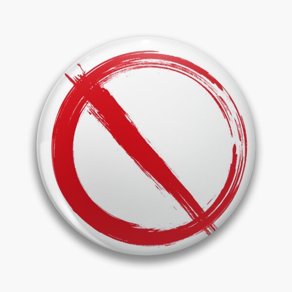 Item preview, Blocked Sign, no symbol, banned sign, no sign designed and sold by Tanysl.