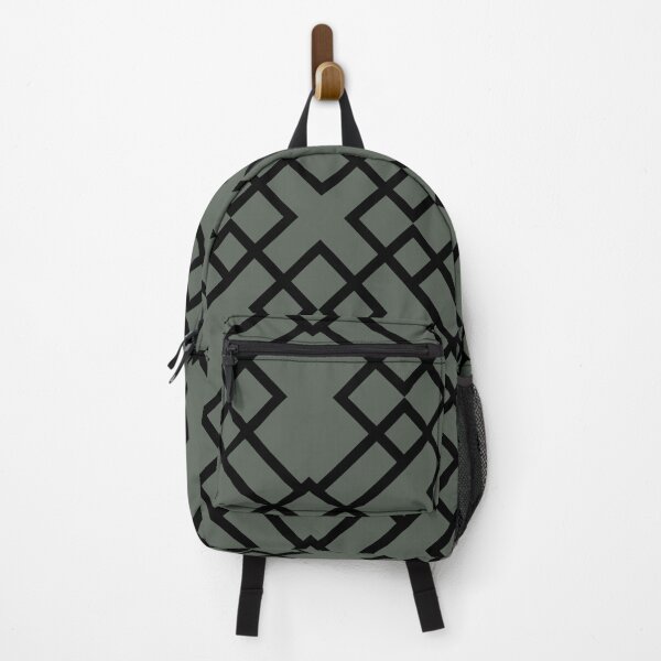 Item preview, Black and Dark Green Minimal Line Art Pattern Pairs DV 2022 Popular Colour Pleasant Hill 0459 designed and sold by ColorOfTheYears.