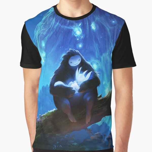 Vista previa del artículo con la obra «dormir Ori and the Blind Forest juego de acción», diseñado y vendido por Avabenin.