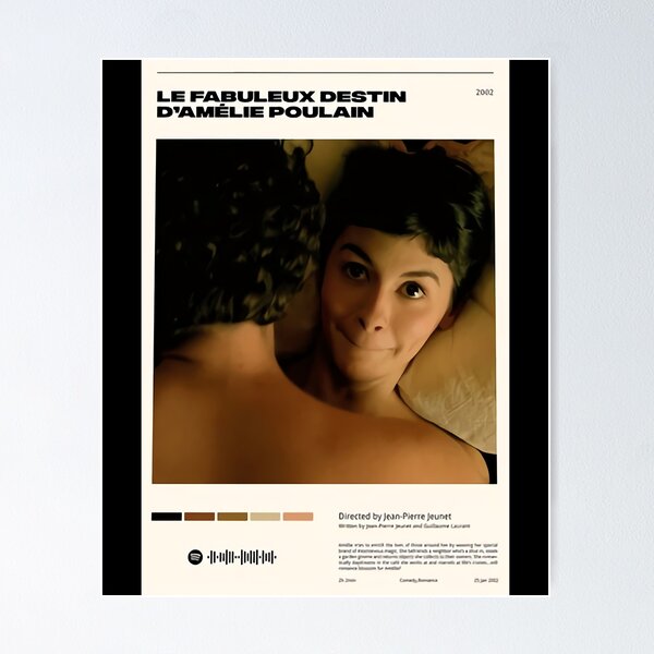 Item preview, Funny Gifts Boys Girls Amelie Movie Poster Gifts For Music Fans designed and sold by TiaraStreich.