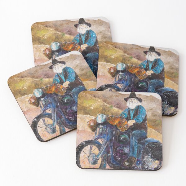 Item preview, Count Lev Nikolayevich Sets Off On a Motorcycle Trip Across The USA designed and sold by Natalia_Shchip.