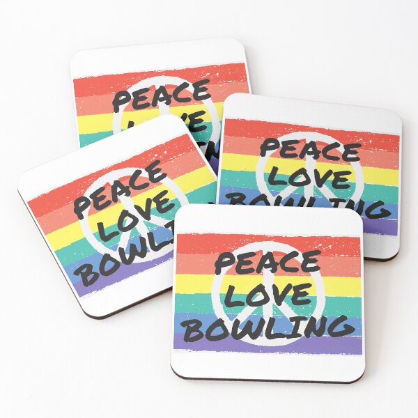 Item preview, Peace. Love. Bowling designed and sold by TheGreenGoat.