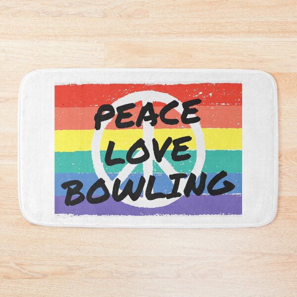 Item preview, Peace. Love. Bowling designed and sold by TheGreenGoat.