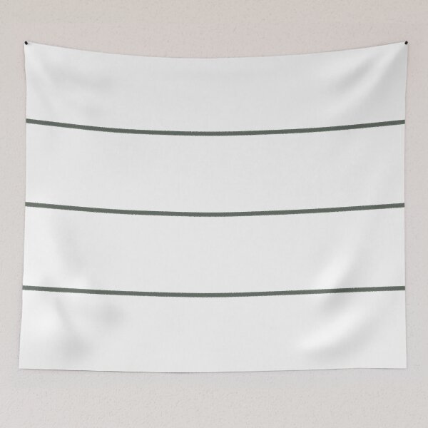 Item preview, Dark Green and White Thin Stripe Pattern Pairs DV 2022 Popular Colour Pleasant Hill 0459 designed and sold by ColorOfTheYears.