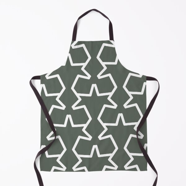 Artikelvorschau, Dark Green and White Tessellation Line Pattern 15 Pairs DV 2022 Popular Colour Pleasant Hill 0459 entworfen und verkauft von ColorOfTheYears.
