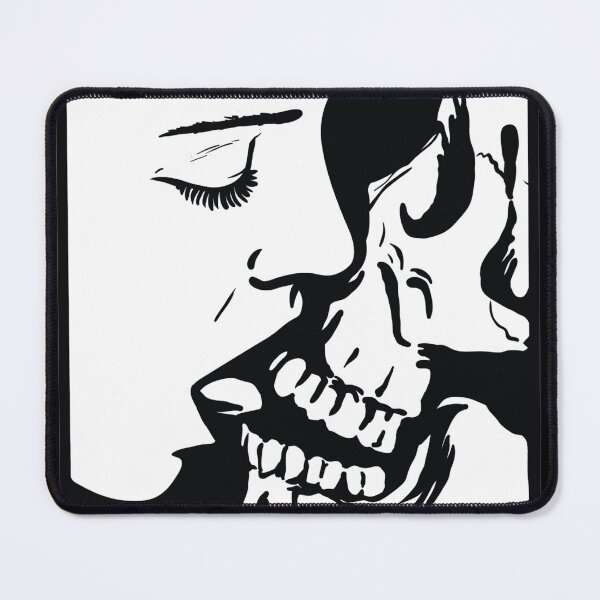 Item preview, skull kissing a girl designed and sold by bisly.
