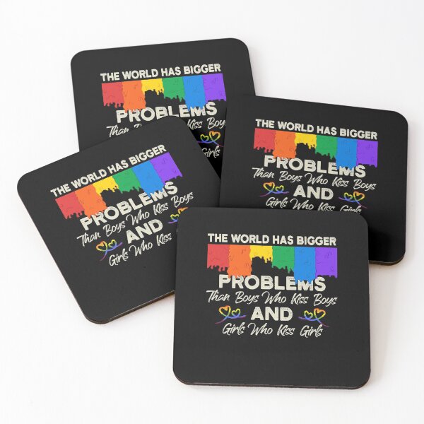 Item preview, The World Has Bigger Problems Gay Pride Lesbian LGBTQ designed and sold by Dressed For  Duty.