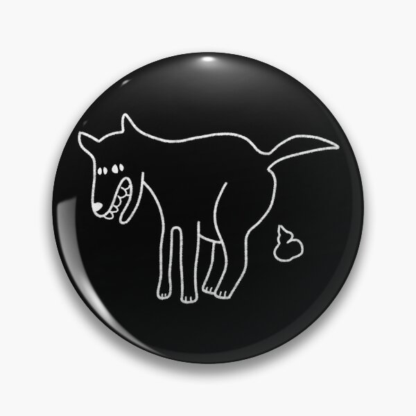 Item preview, dog taking a shite. ''inspired'' by shirt ed gamble wore on taskmaster designed and sold by porcelainstain.