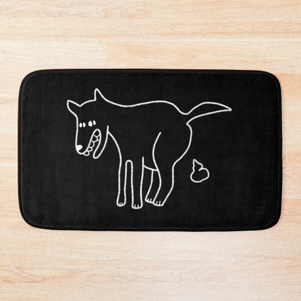 Item preview, dog taking a shite. ''inspired'' by shirt ed gamble wore on taskmaster designed and sold by porcelainstain.