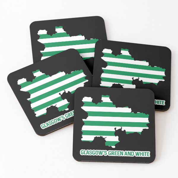 Item preview, GLASGOW CITY CELTIC FOOTBALL CLUB GREEN AND WHITE MAP designed and sold by MacPean.