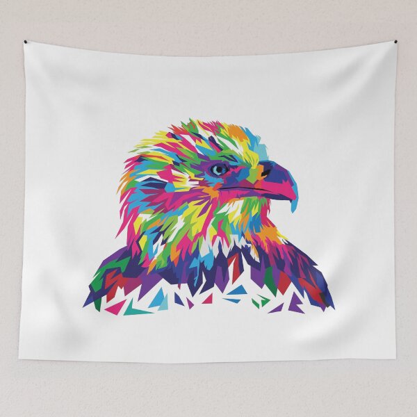 Item preview, Colorful eagle designed and sold by kapiks.