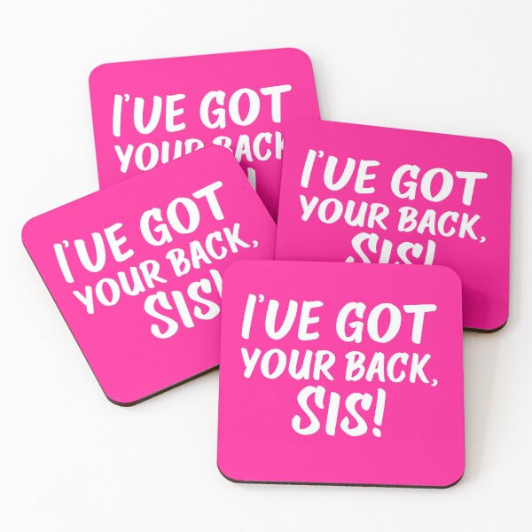 Item preview, Got Your Back, Sis! | Siblings | Quotes | Hot Pink designed and sold by Wintre2.