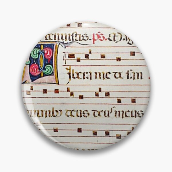 Item preview, Antiphonary - Medieval Musical Manuscript designed and sold by brushandframes.