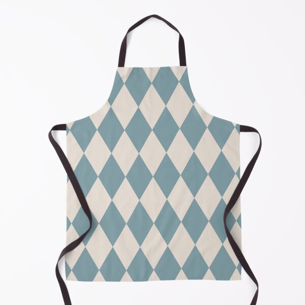 Item preview, Neutral Blue Grey Slate Blue Sage Blue and Cream Diamond Pattern designed and sold by polygem.