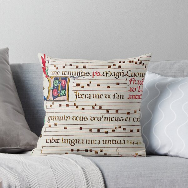 Item preview, Antiphonary - Medieval Musical Manuscript designed and sold by brushandframes.