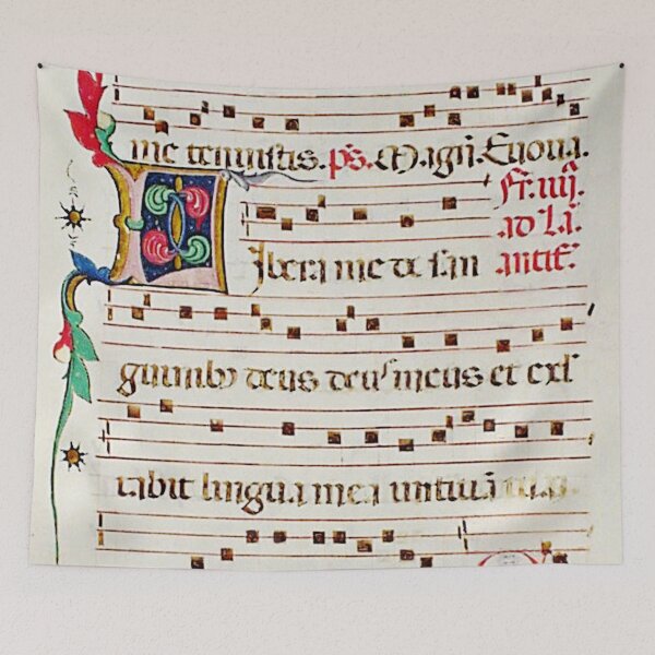 Item preview, Antiphonary - Medieval Musical Manuscript designed and sold by brushandframes.