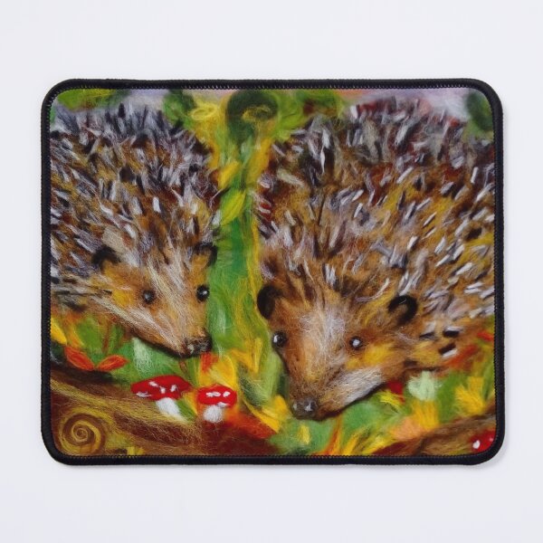 Item preview, hedgehog duo designed and sold by FLEURDELAINE04.