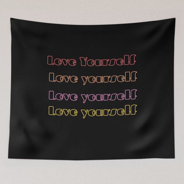 Item preview, Bts | Love yourself | Bts army positive quote designed and sold by Daebakshop.