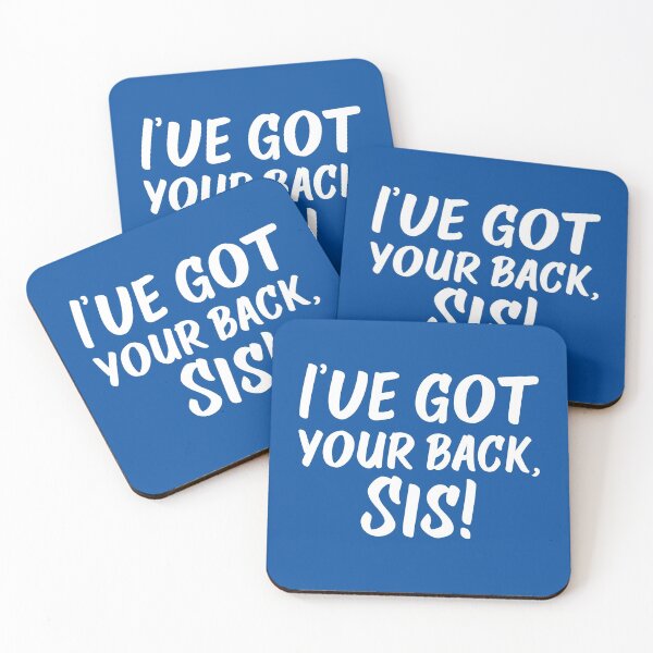 Item preview, Got Your Back, Sis! | Siblings | Quotes | Royal Blue designed and sold by Wintre2.