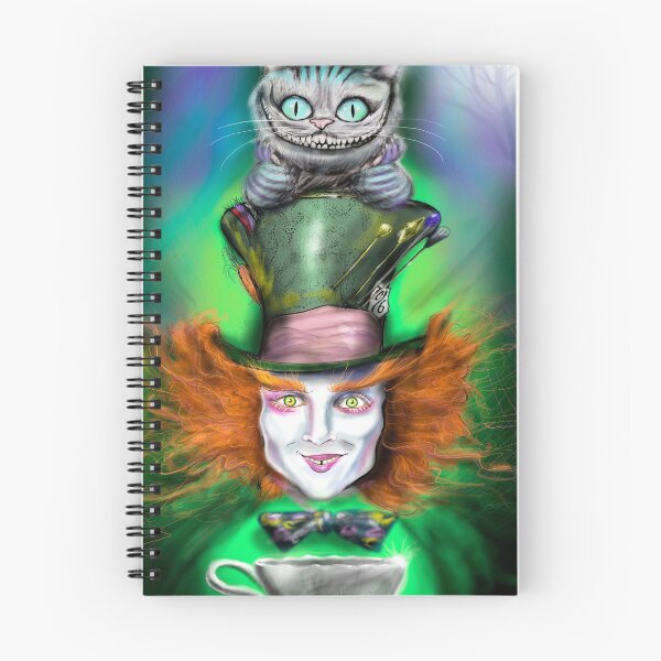 Item preview, Cheshire Cat & Mad Hatter Alice in Wonderland designed and sold by Ryan Biddle.