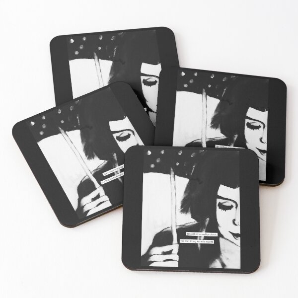 Item preview, Men Women Amelie Charcoal Mens Funny Fan designed and sold by TiaraStreich.