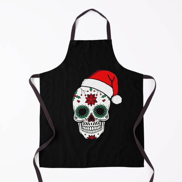 Item preview, Christmas Mexican skull designed and sold by borderland.