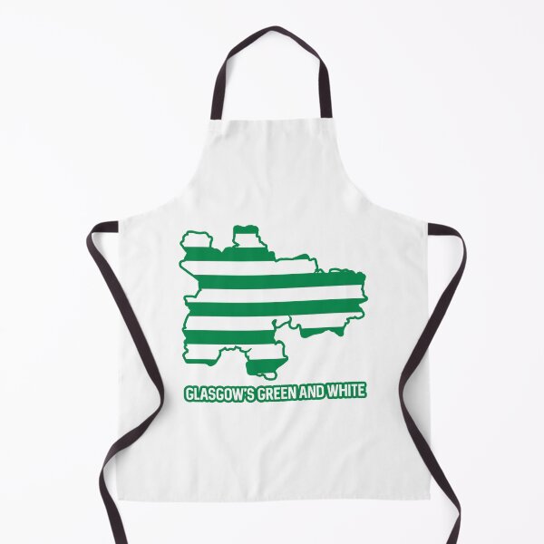 Item preview, GLASGOW CITY CELTIC FOOTBALL CLUB WHITE AND GREEN MAP designed and sold by MacPean.