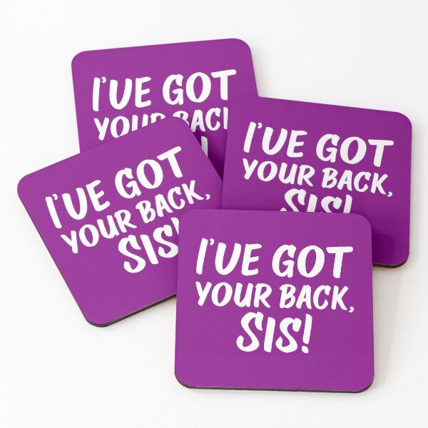 Item preview, Got Your Back, Sis! | Siblings | Quotes | Purple designed and sold by Wintre2.