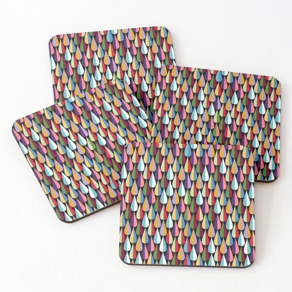 Item preview, Tear Drop Retro Midcentury Modern Shade Pattern designed and sold by BleuSky.