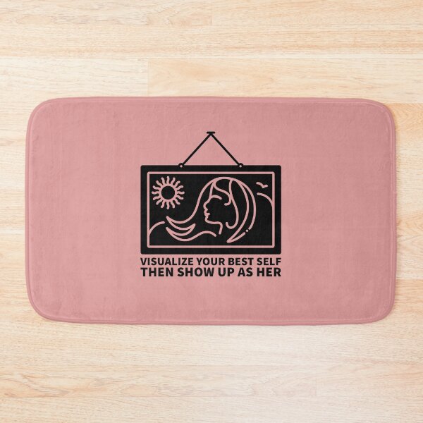 Item preview, Visualize your best self - Spiritual Law of attraction quote designed and sold by Theleochick.
