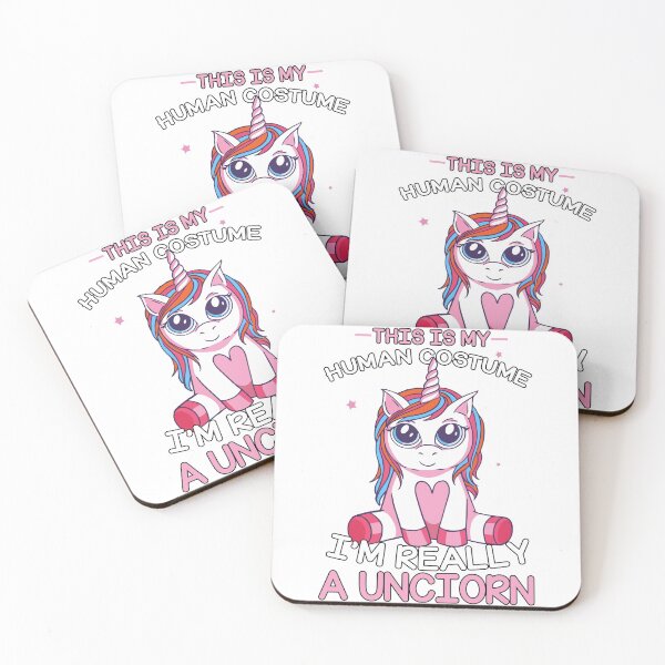 Item preview, This Is My Human Costume I'm Really A Unicorn designed and sold by Jackmorial.