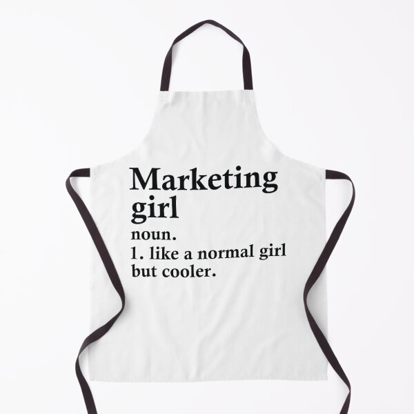 Item preview, Marketing Girl Funny Advertising Definition designed and sold by woodesigner.