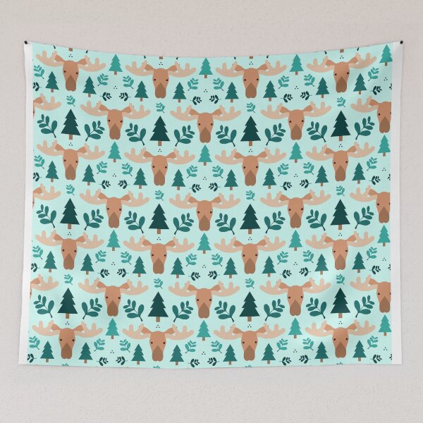 Item preview, Moose Pattern designed and sold by babybigfoot.