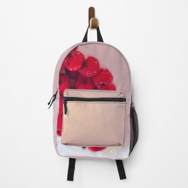 Item preview, Winter background red rowan berries designed and sold by yarvin13.