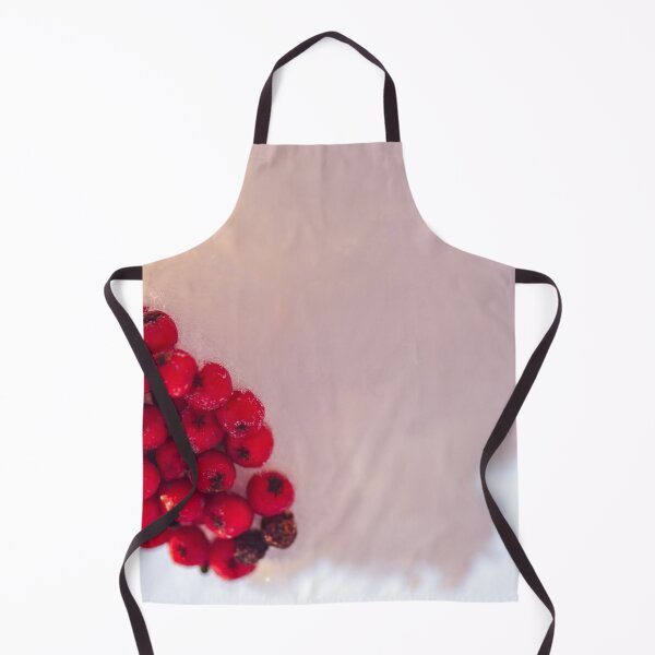 Item preview, Winter background red rowan berries designed and sold by yarvin13.