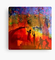 A summer in New York Metal Print