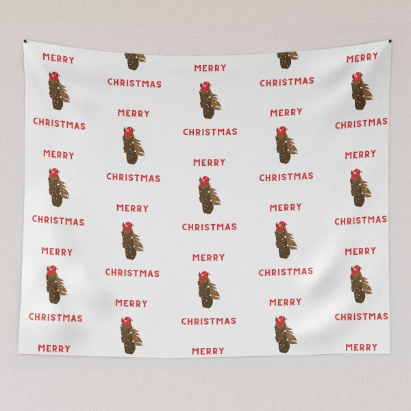 Item preview, Merry Christmas | Basic Brown Horse  designed and sold by Daleen Cowgar.