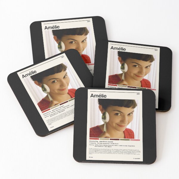 Item preview, Vintage Retro Amélie Minimalist Movie Gifts designed and sold by TiaraStreich.