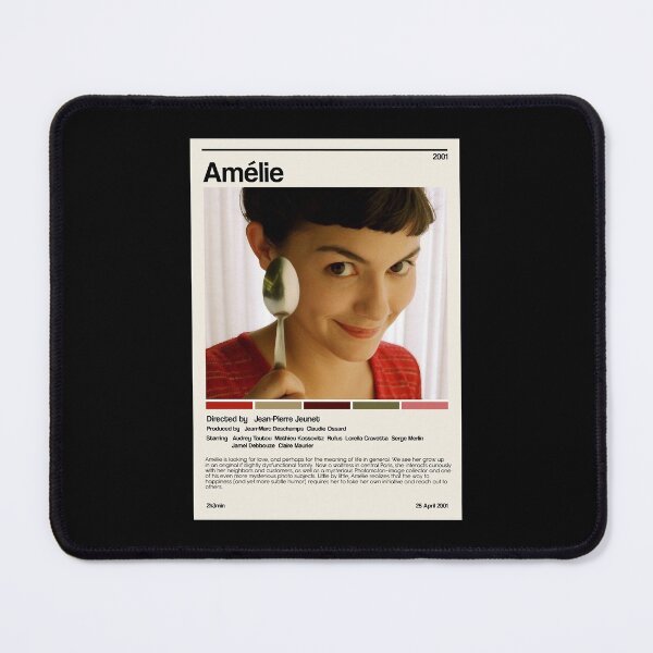 Item preview, Vintage Retro Amélie Minimalist Movie Gifts designed and sold by TiaraStreich.