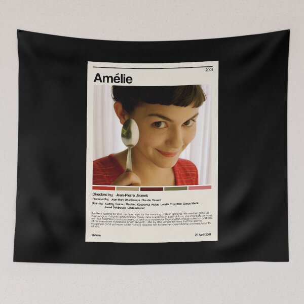 Item preview, Vintage Retro Amélie Minimalist Movie Gifts designed and sold by TiaraStreich.