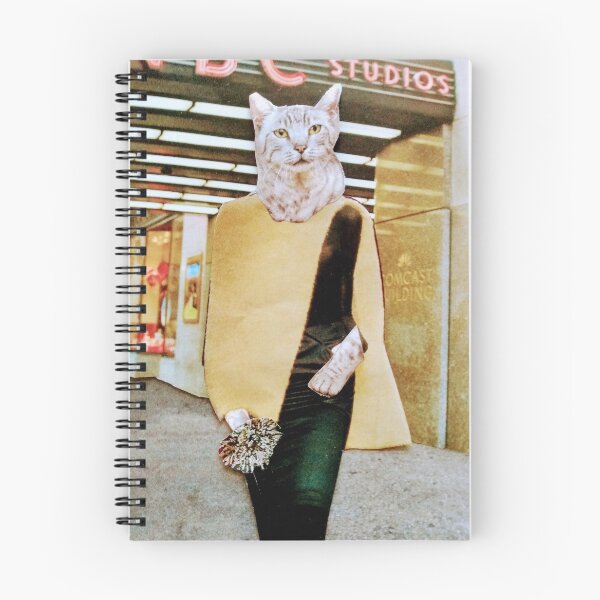 Item preview, Ms. Kitty Meow Outside the Studio designed and sold by Marie Van Schie.