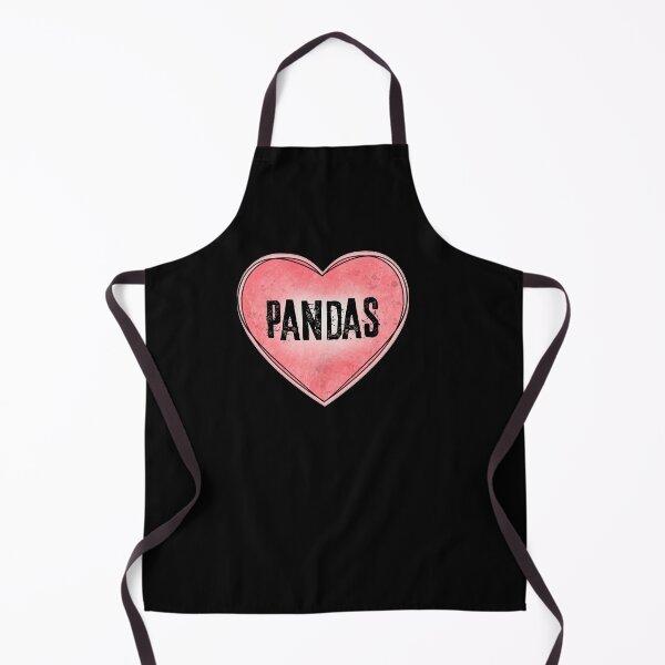 Item preview, Just A Girl Who Loves Pandas | Heart Vintage Pink Coral designed and sold by JooArtPrints ★★★★★.