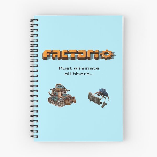 Item preview, Factorio, Must eliminate all biters   designed and sold by Dominic-Shop.