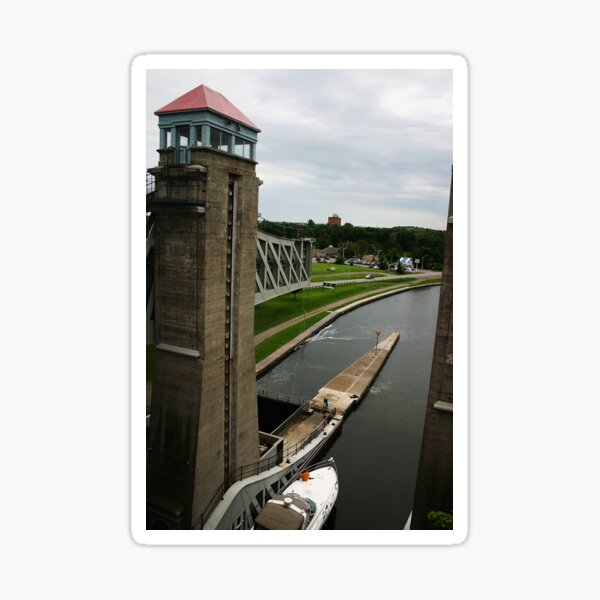 Peterborough Lift Lock Sticker