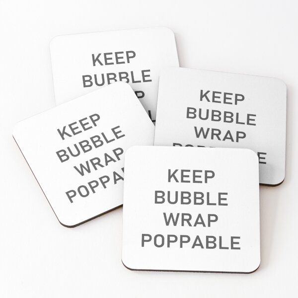 Item preview, Keep the bubble wrap exploitable     designed and sold by Dominic-Shop.