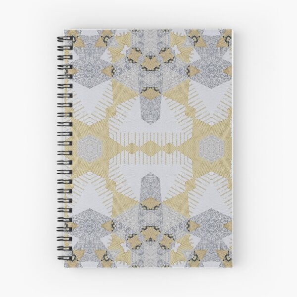 Item preview, Pastel Ochre Grey Retro Geometric 4 Woven  Texural Interior Wall Decor  designed and sold by Jenny Meehan Art Prints and Patterns  .