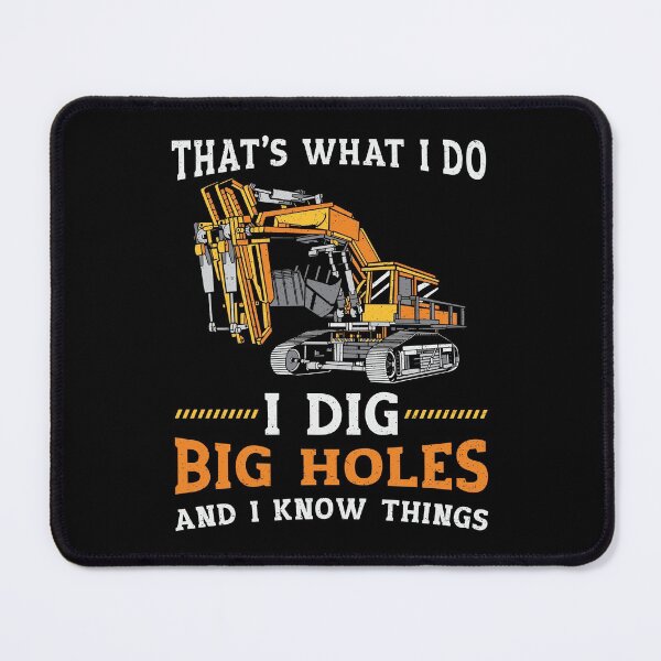 Artikelvorschau, Bagger Baggerfahrer Bauarbeiter Baggern Geschenk entworfen und verkauft von tshirtconcepts.