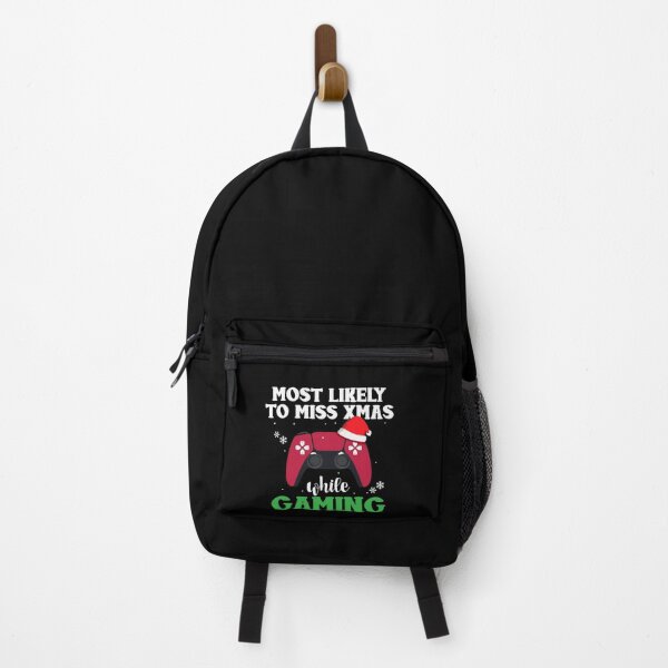 Item preview, Most Likely To Miss Christmas While Gaming Gamer Xmas designed and sold by Dressed For Duty.
